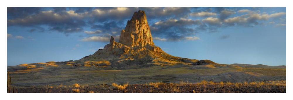 Agathla Peak, The Basalt Core Of An Extinct Volcano, Monument Valley Navajo Tribal Park, Arizona-Paper Art-42X14.4