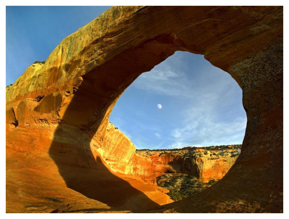 Wilson Arch With A Span Of 91 Feet And Height Of 46 Feet, Made Of Entrada Sandstone, Utah-Paper Art-50X38