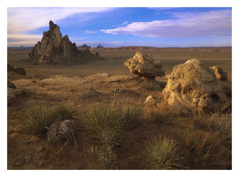 Church Rock, Navajo Reservation, Monument Valley Navajo Tribal Park, Arizona-Paper Art-34X26