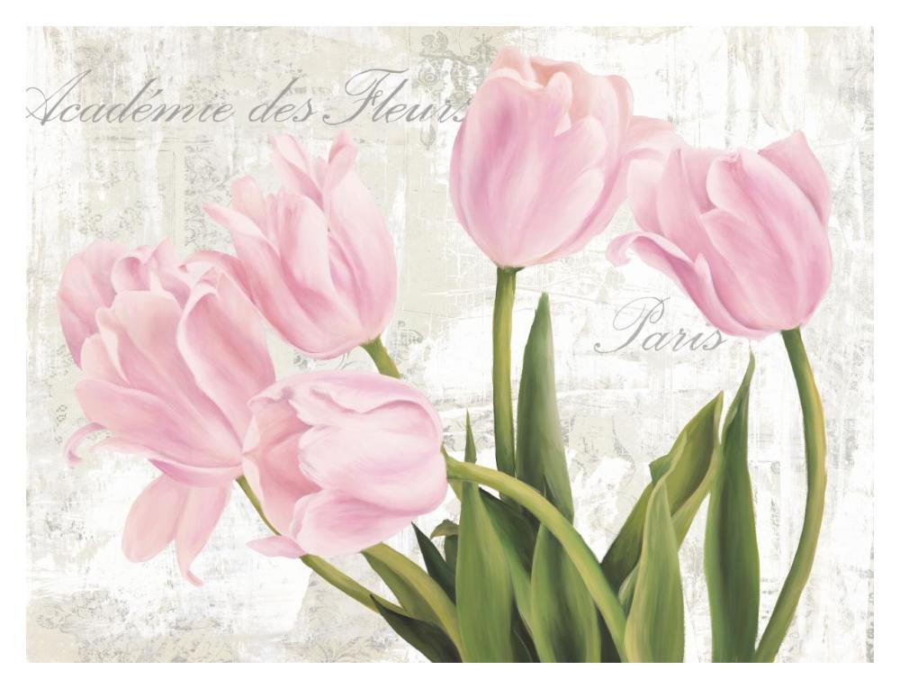 Academie Des Fleurs-Paper Art-18X14