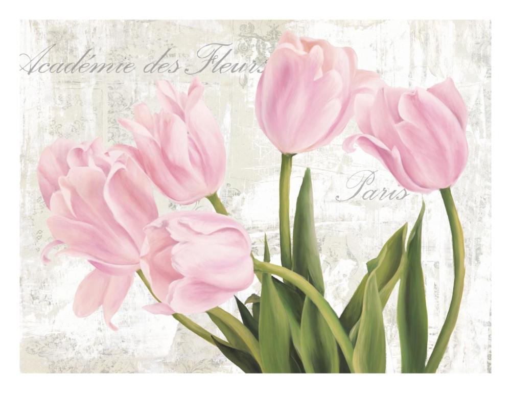 Academie Des Fleurs-Paper Art-26X20