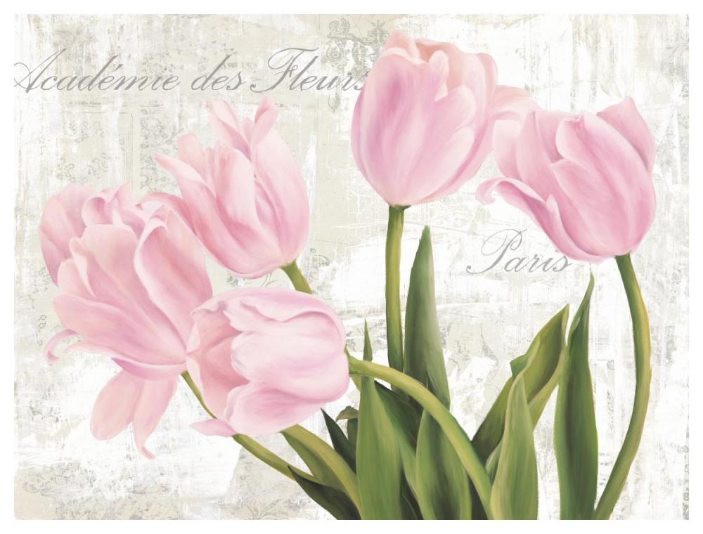 Academie Des Fleurs-Paper Art-50X38