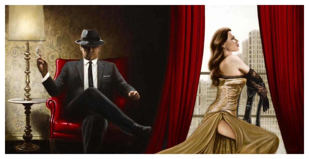 Black Tie, High Heels-Paper Art-62X32