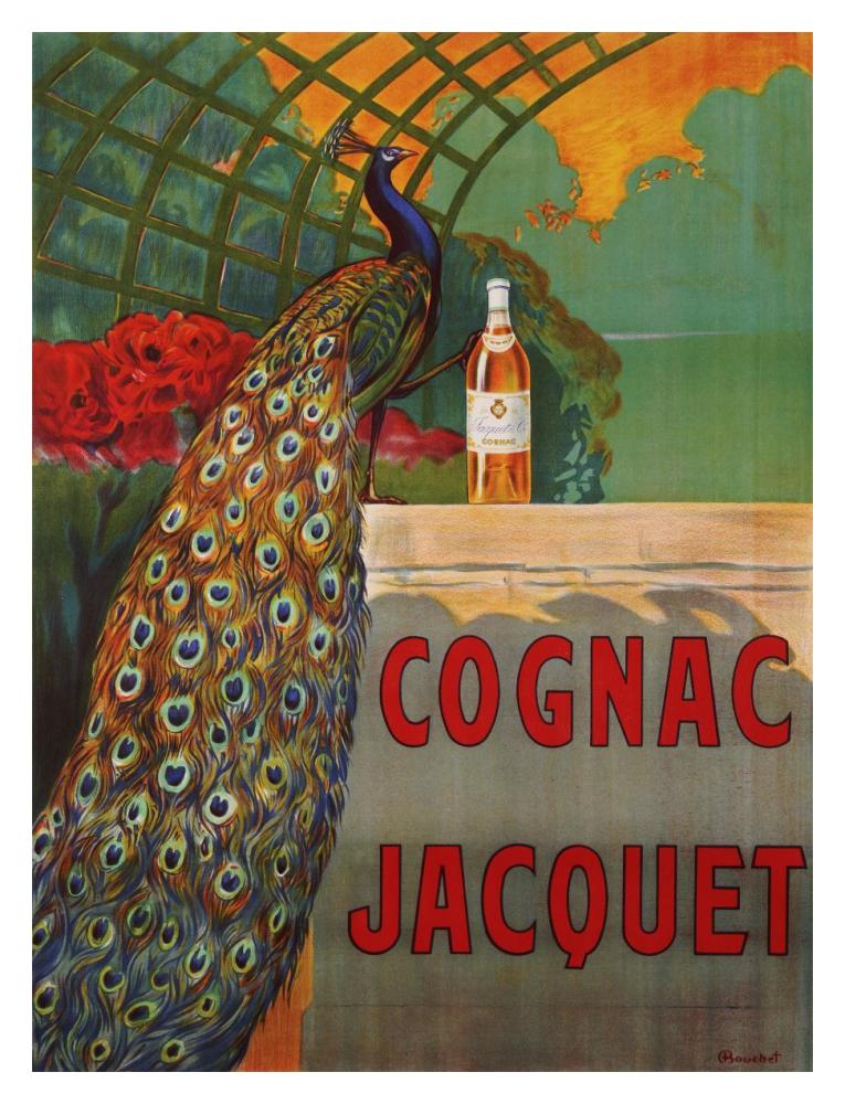 Cognac Jacquet, Ca. 1930-Paper Art-14X18