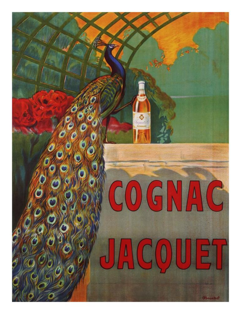 Cognac Jacquet, Ca. 1930-Paper Art-20X26