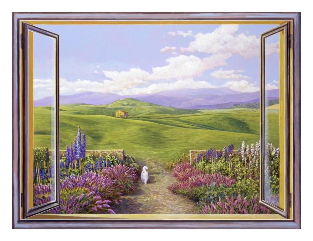 Paesaggio Toscano-Paper Art-26X20