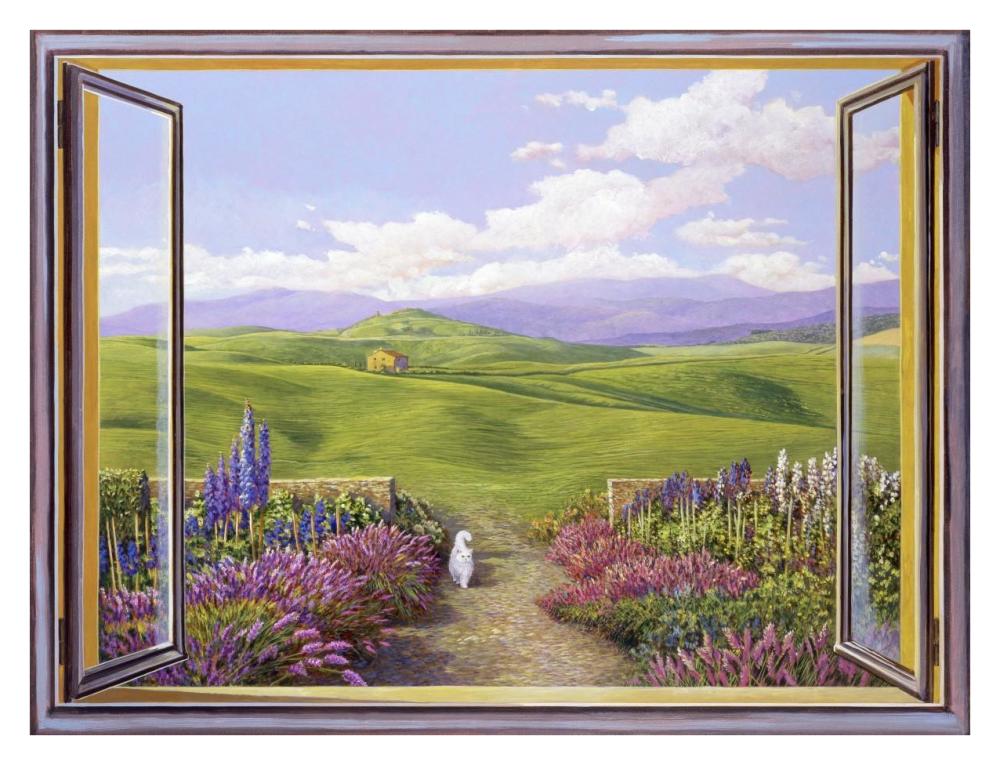 Paesaggio Toscano-Paper Art-34X26