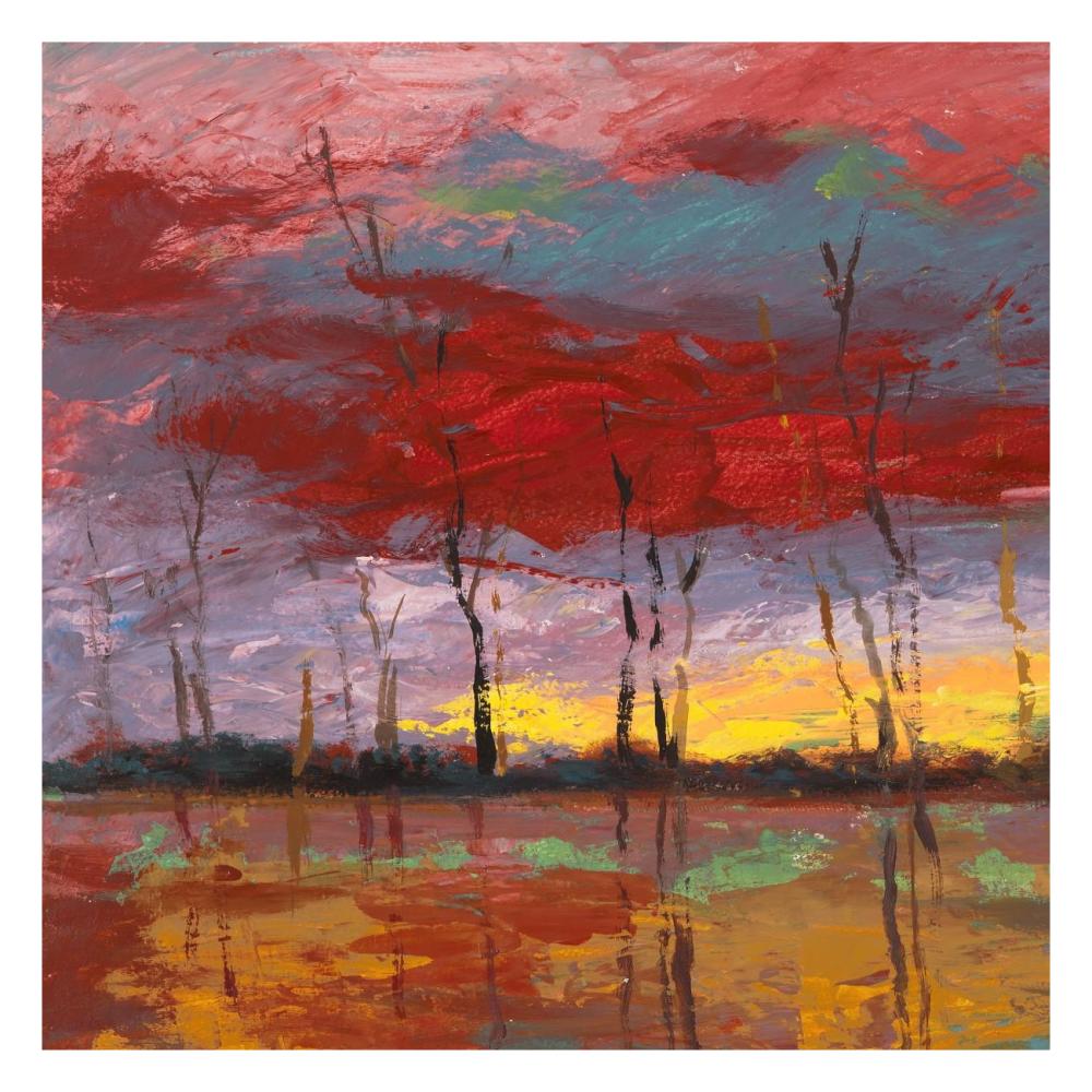 Tramonto Sul Bosco I-Paper Art-26X26