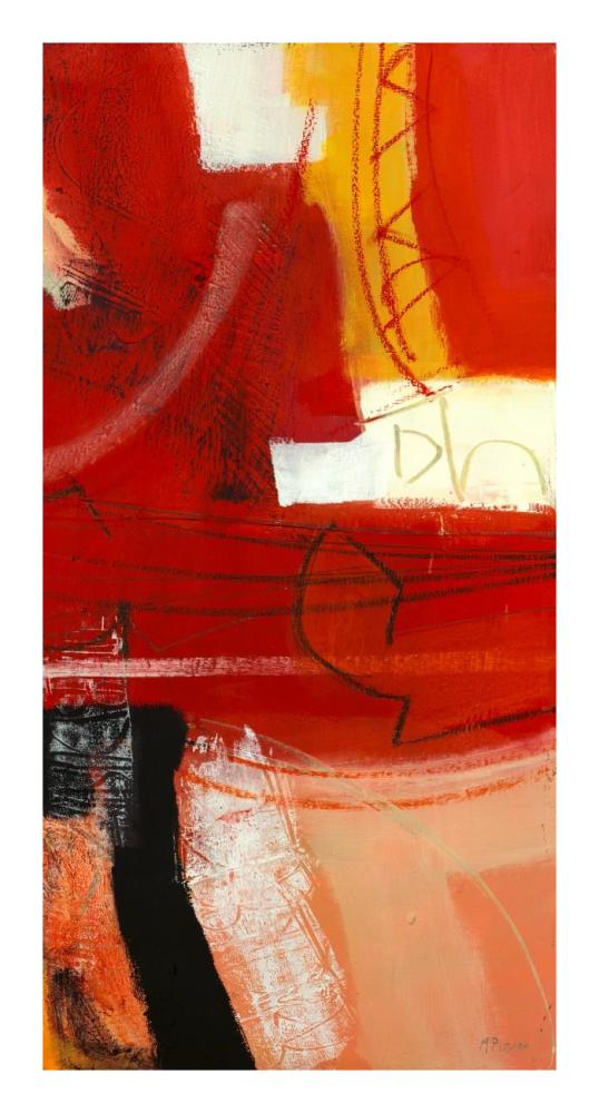 Davanti Al Fuoco Iii-Paper Art-14X26