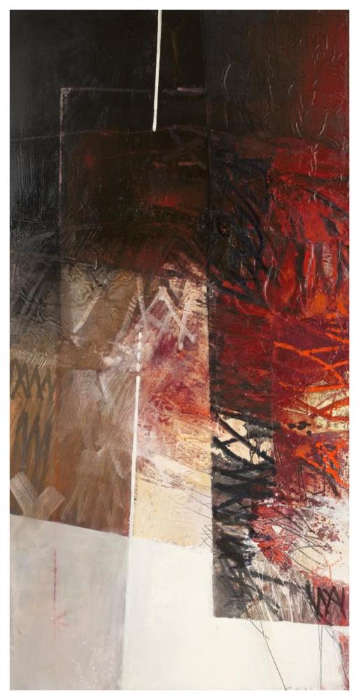 Paesaggio I-Paper Art-38X74