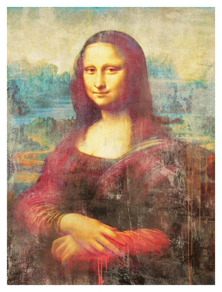 Mona Lisa 2.0-Paper Art-32X42