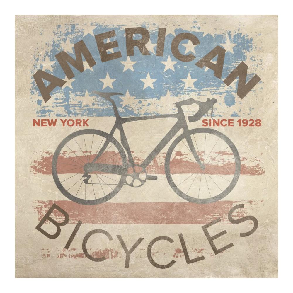 American Bikes-Paper Art-20X20