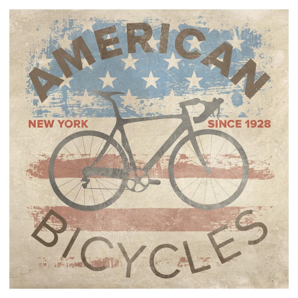 American Bikes-Paper Art-32X32