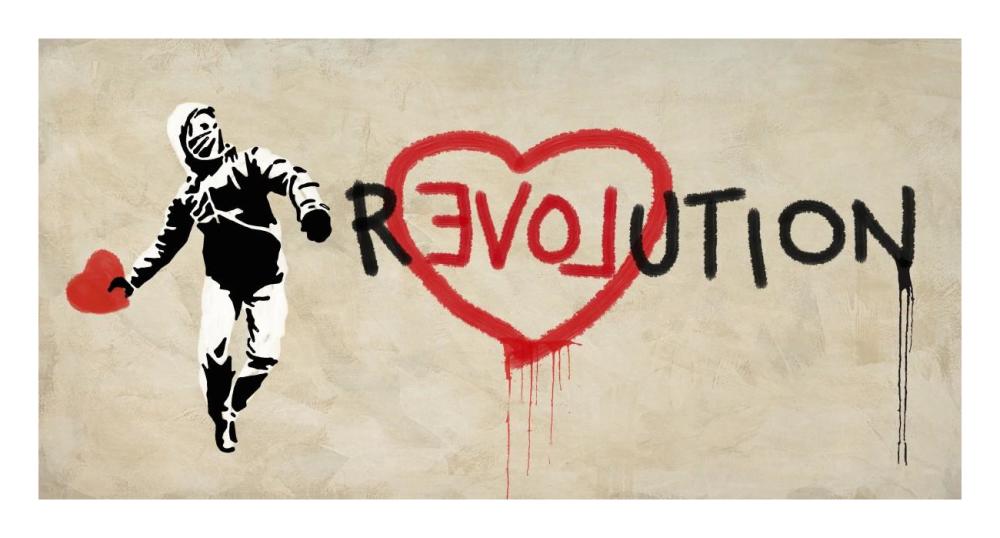 Revolution-Paper Art-26X14