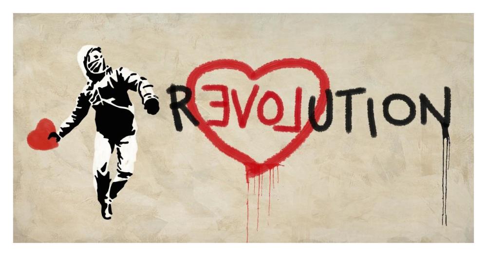 Revolution-Paper Art-38X20