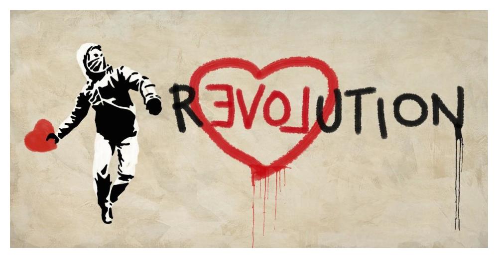 Revolution-Paper Art-50X26