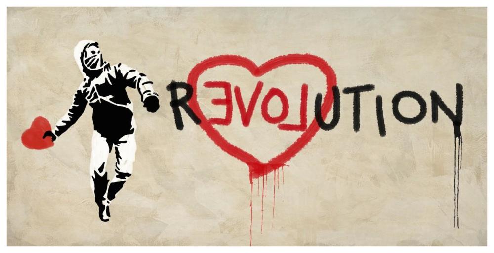 Revolution-Paper Art-74X38