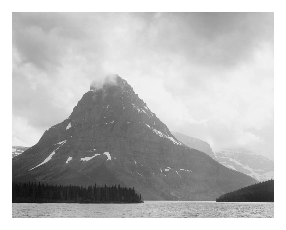 Two Medicine Lake, Glacier National Park, Montana - National Parks And Monuments, 1941-Paper Art-24X19