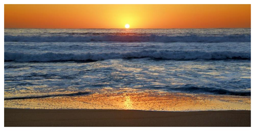 Sunset Impression, Leeuwin National Park, Australia-Paper Art-62X32