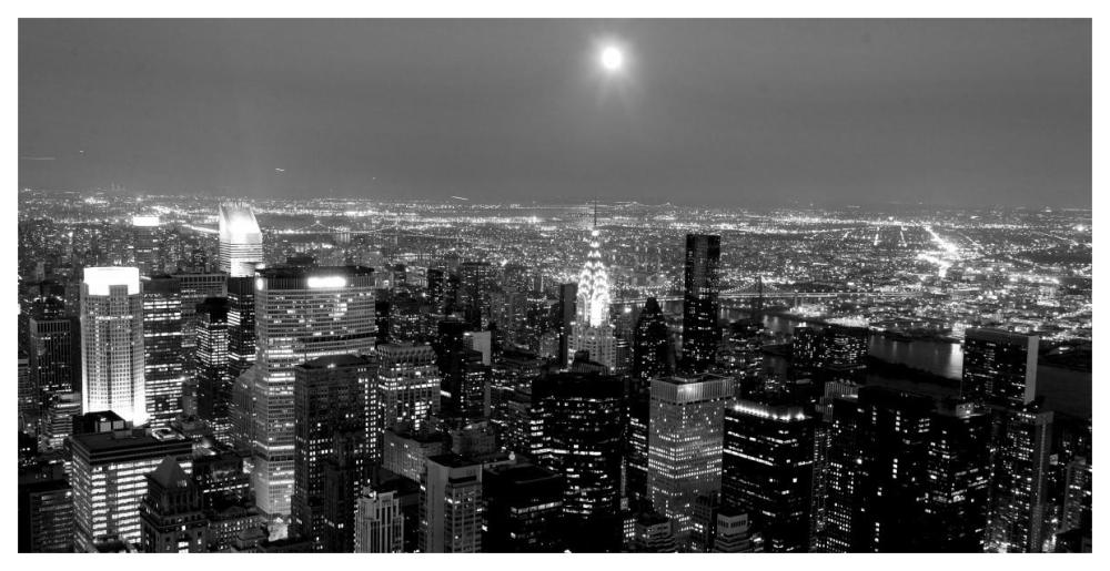 Aerial View Of Manhattan, Nyc-Paper Art-62X32