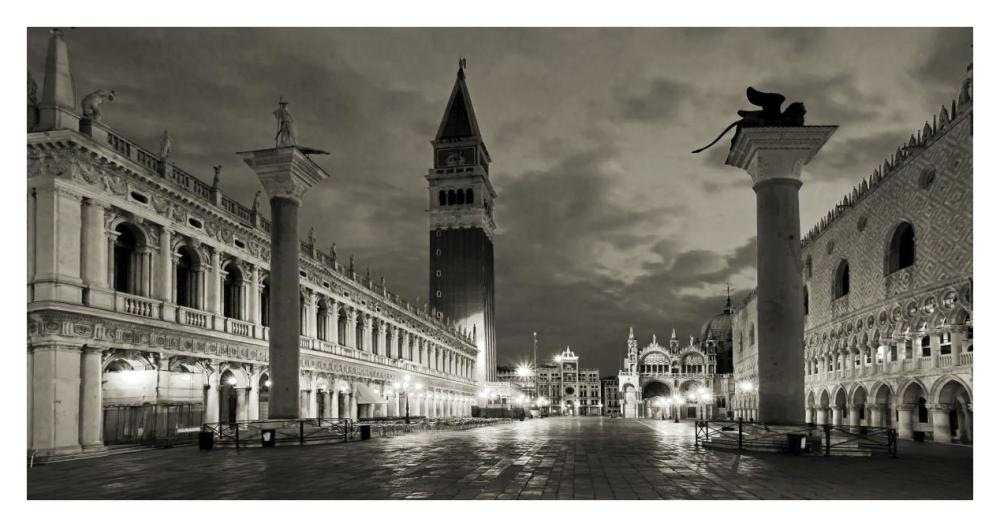 Piazza San Marco, Venice-Paper Art-38X20