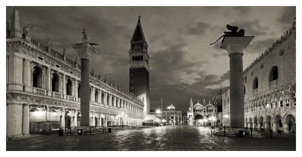Piazza San Marco, Venice-Paper Art-50X26