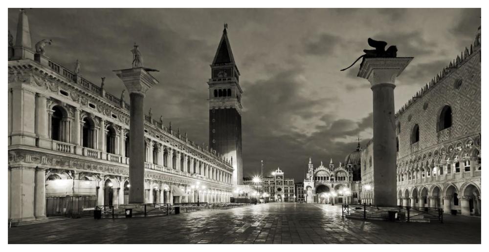 Piazza San Marco, Venice-Paper Art-62X32