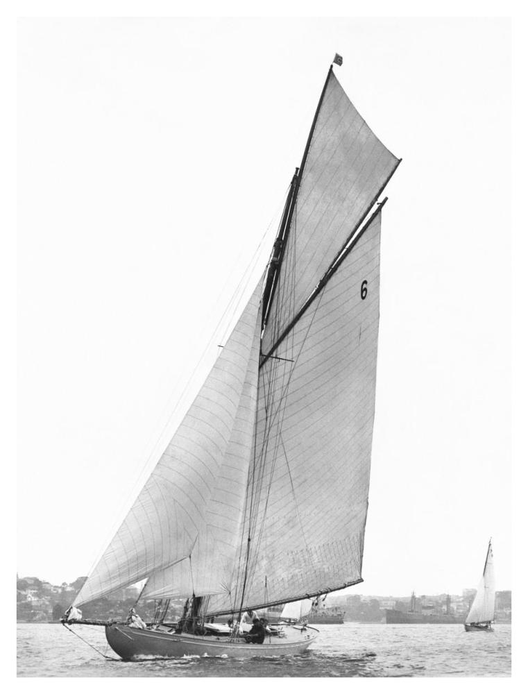 Sailing In Sydney Harbour-Paper Art-32X42