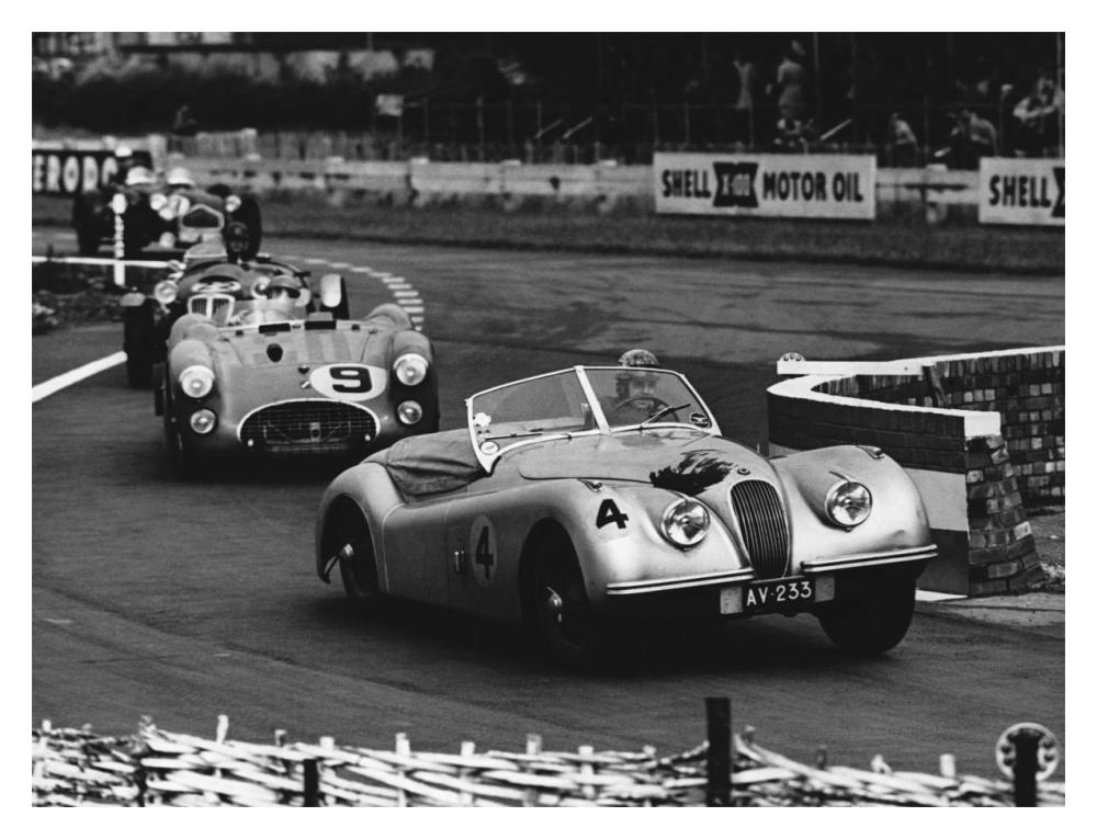 International Sports Car Race, Uk, 1952-Paper Art-18X14