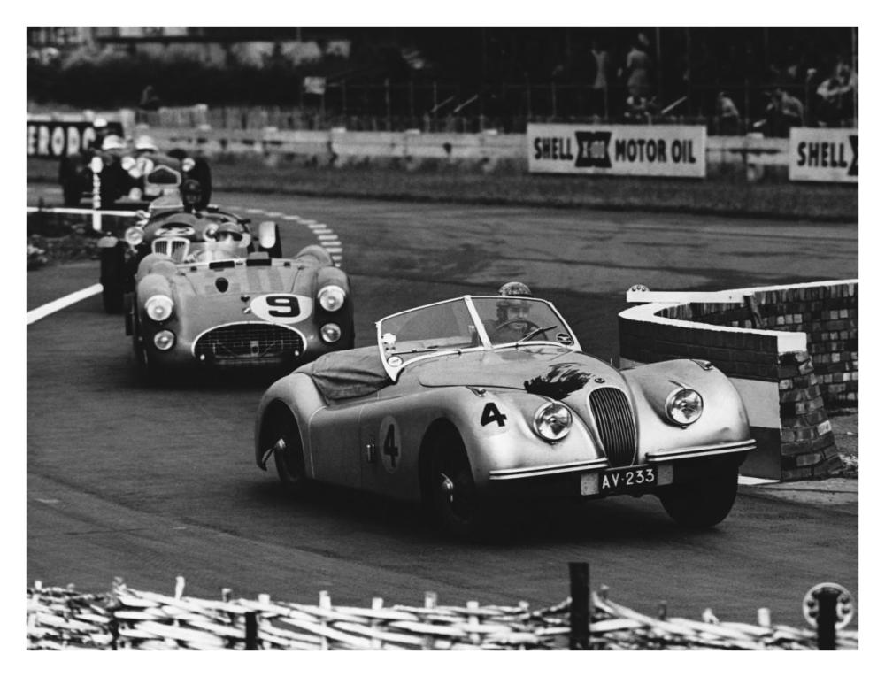 International Sports Car Race, Uk, 1952-Paper Art-34X26