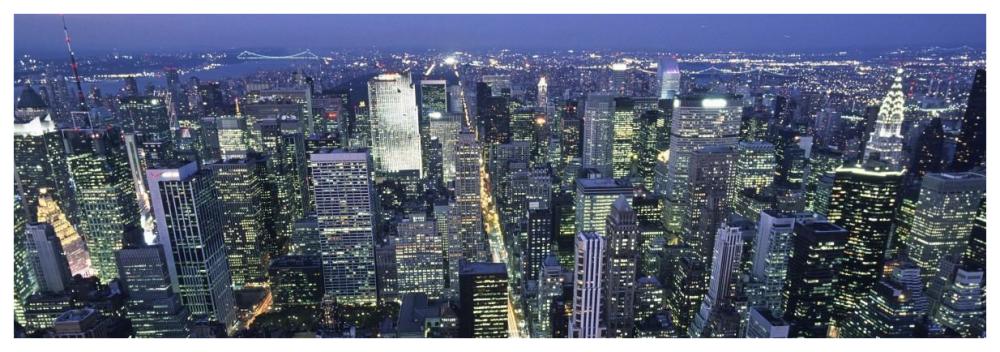 Fifth Avenue And Midtown Manhattan, Nyc (Detail)-Paper Art-74X26