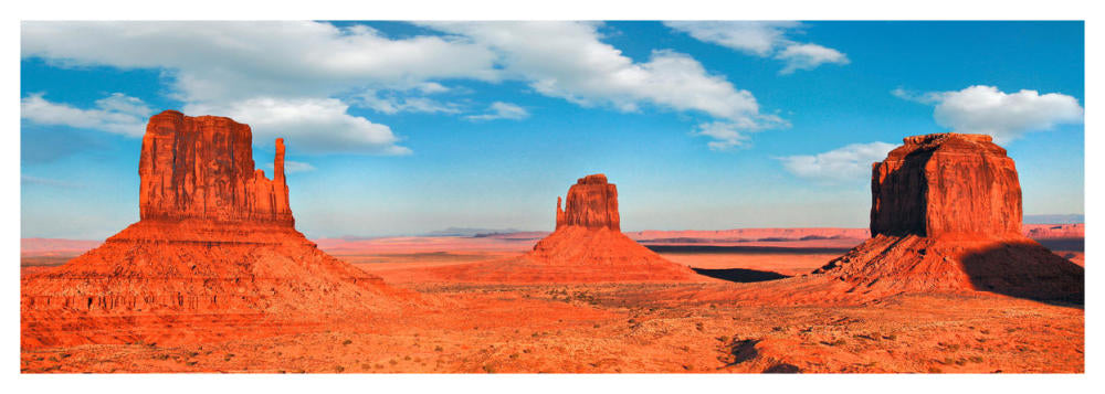 View To The Monument Valley, Arizona-Paper Art-56X20
