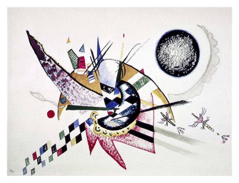 Watercolor Painting Of Composition-Paper Art-34X26
