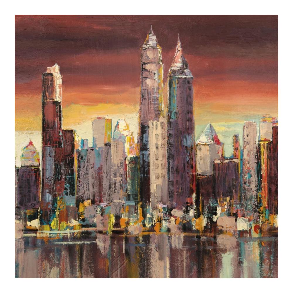 Sera Su New York (Detail)-Paper Art-20X20