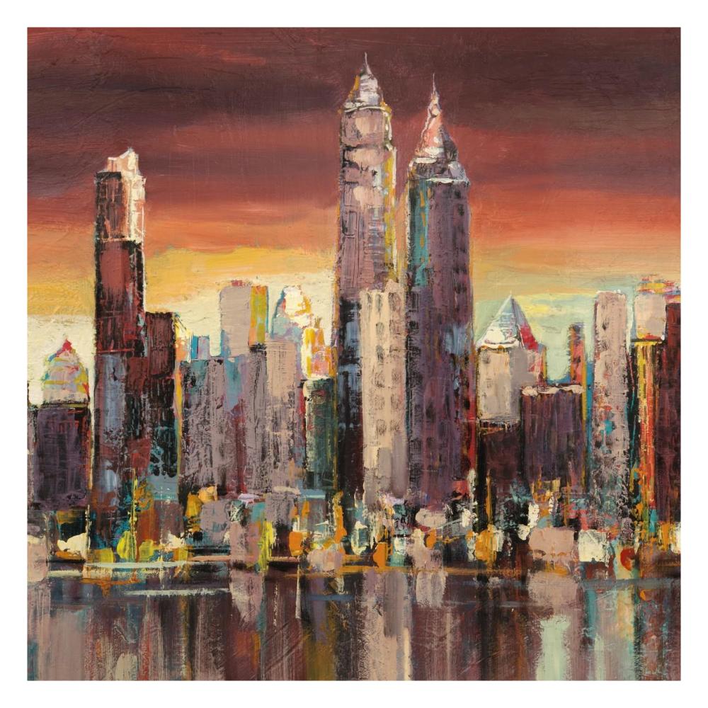 Sera Su New York (Detail)-Paper Art-26X26