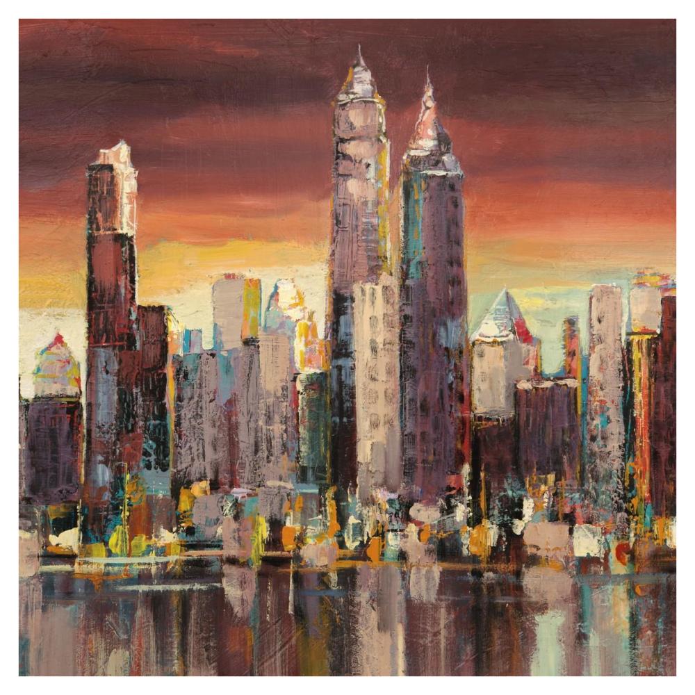 Sera Su New York (Detail)-Paper Art-38X38