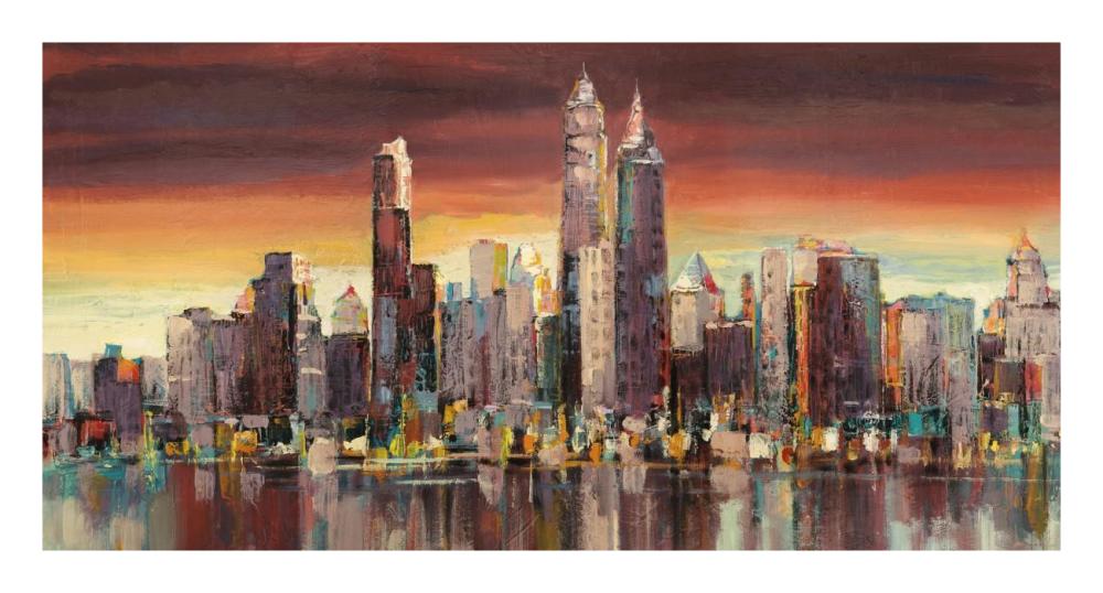 Sera Su New York-Paper Art-26X14