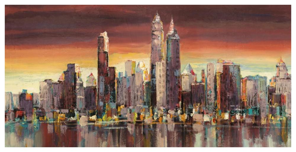 Sera Su New York-Paper Art-62X32