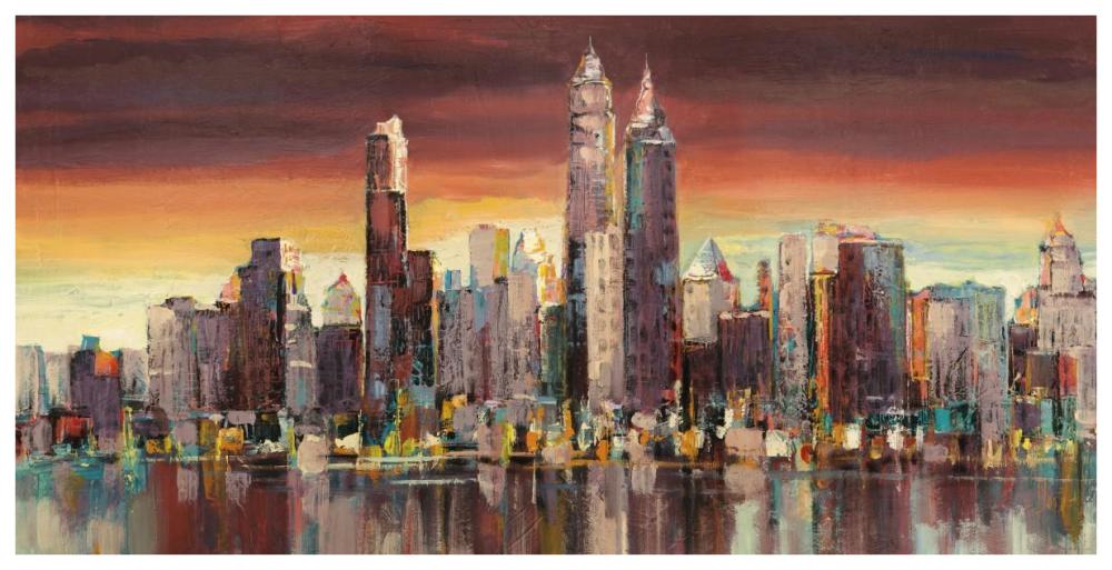 Sera Su New York-Paper Art-74X38
