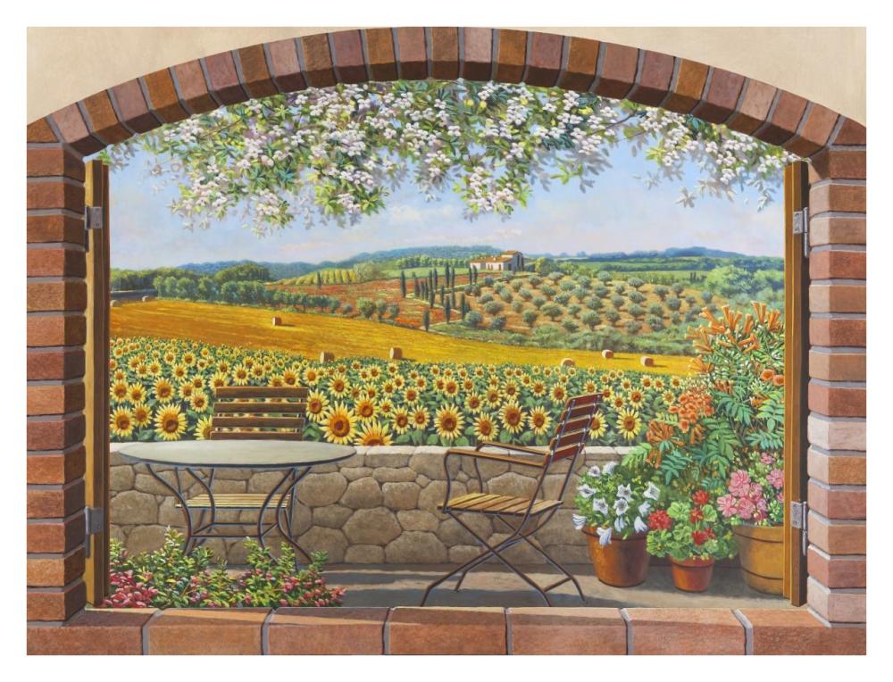Verso Le Colline-Paper Art-34X26