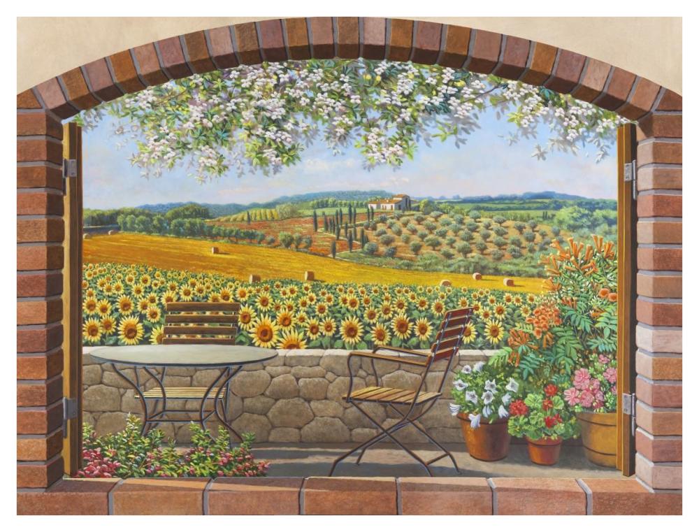 Verso Le Colline-Paper Art-42X32