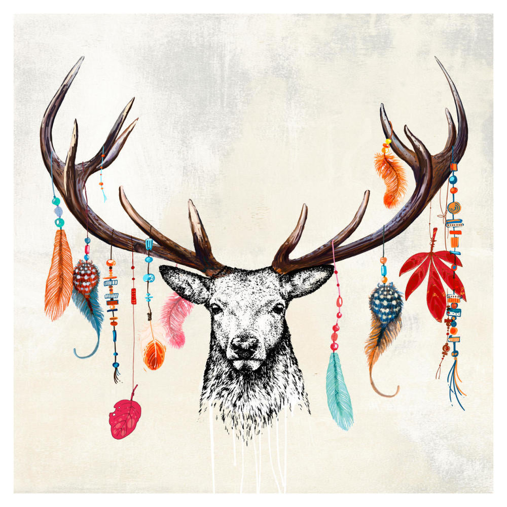 Wild Mesmerizer-Paper Art-38X38