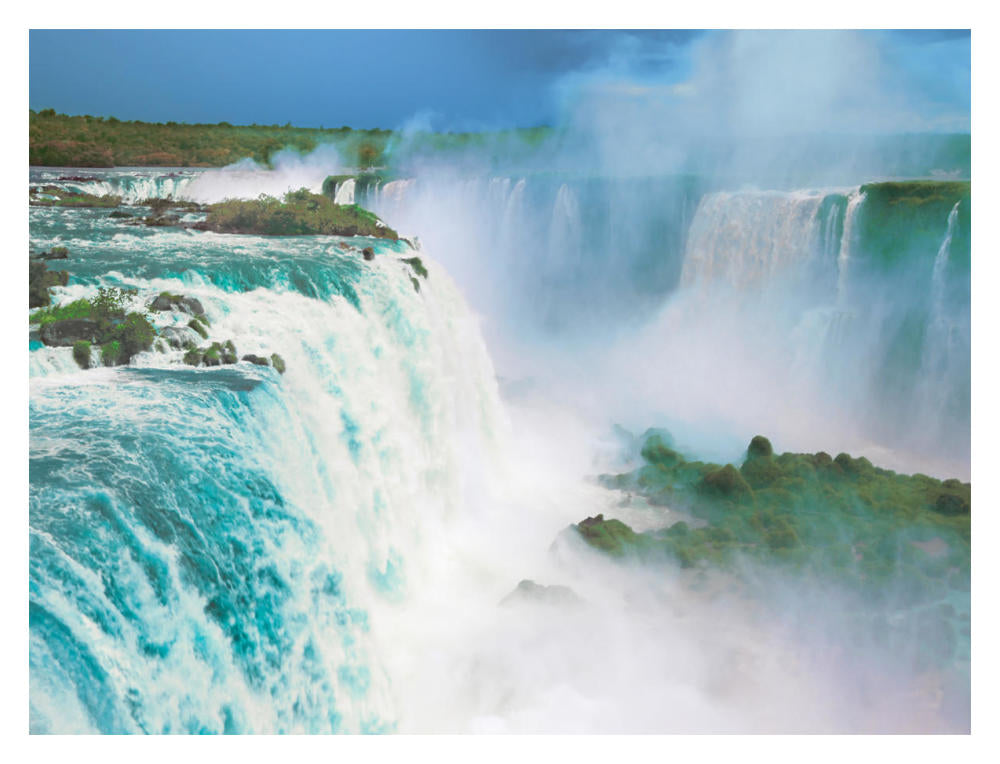 Iguazu Falls, Brazil-Paper Art-18X14