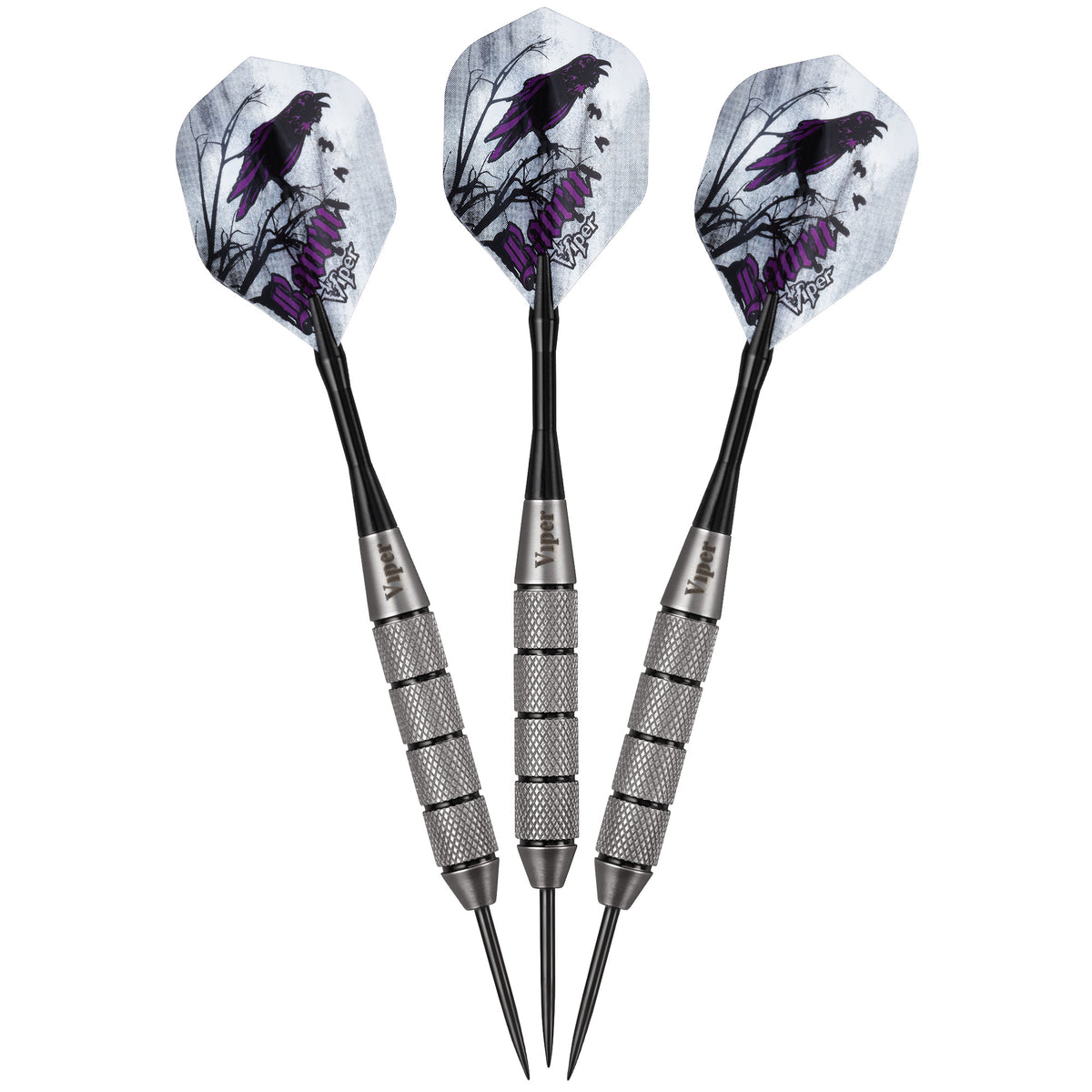 Viper Underground Raven Steel Tip Darts 25 Grams