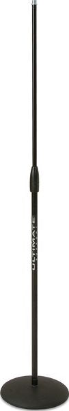 Classic Series Microphone Stand With Quick-Release Clutch And Weighted Round Base