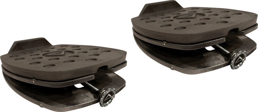 Angle Adjustable Desktop Studio Monitor Stands W/Acoustic Foam Pads & Sonic Isolating Feet