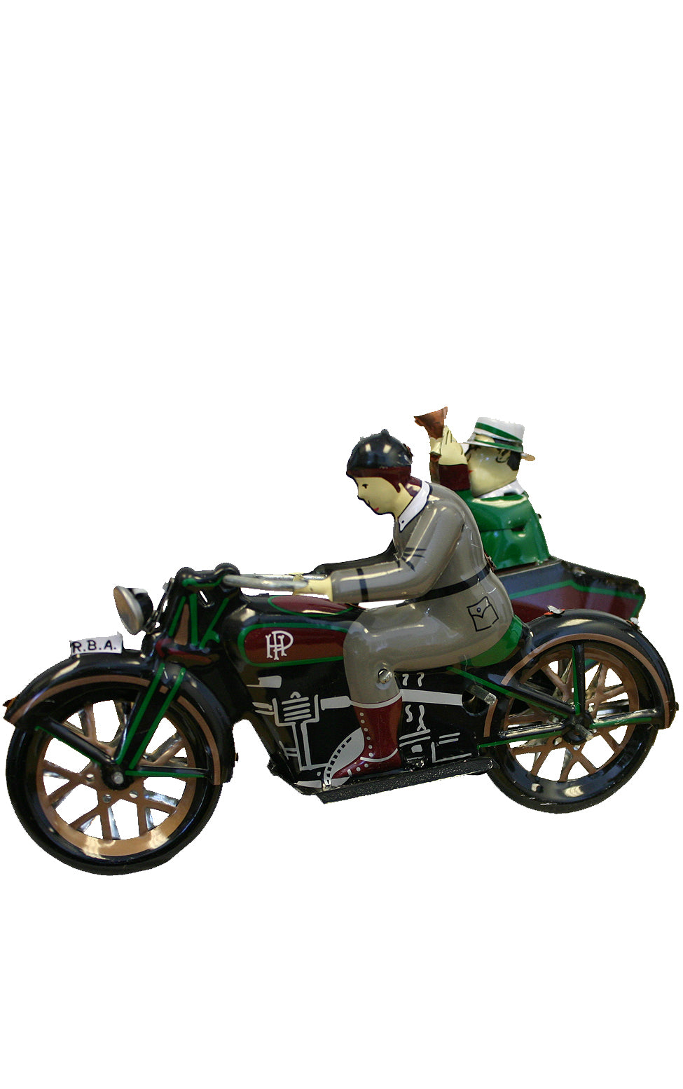 Tin Wind Up Cycle/Car Each