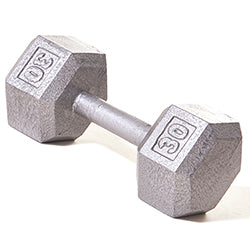 Hex Dumbbell W/ Straight Handle 30 Lb