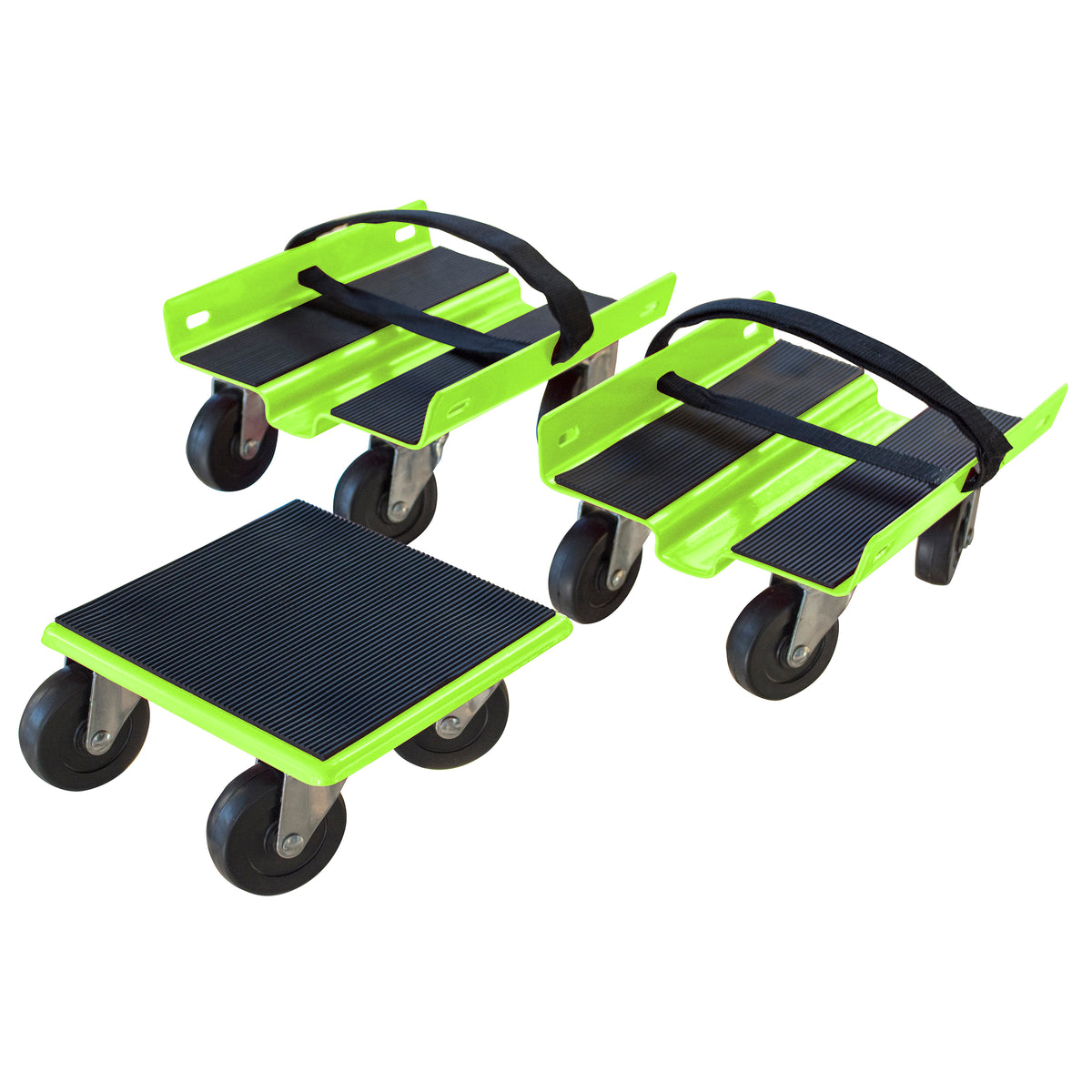 Black Bull Smd1500 1500 Lbs Steel Snowmobile Dolly Set