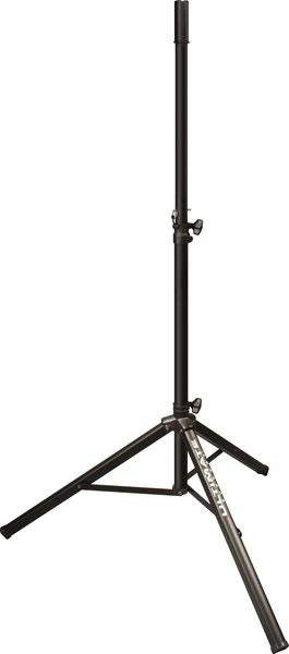 Aluminum Tripod Speaker Stand With Safe And Secure Locking Pin And 150 Lb Load Capacity - Black
